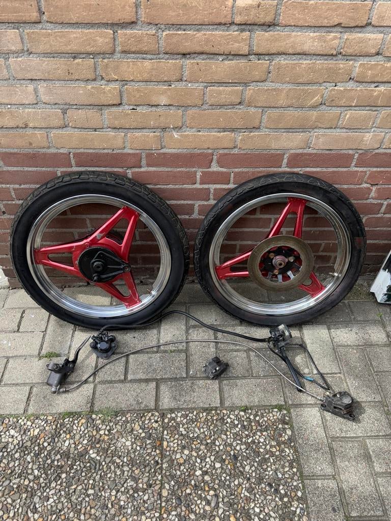 Onderdelen honda mb/mt5, Ophalen