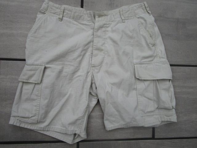 Stoere G-Star zomerbroek, maat L, zie maten, Kleding | Heren, Broeken en Pantalons, Ophalen, Maat 52/54 (L), Beige, Zo goed als nieuw