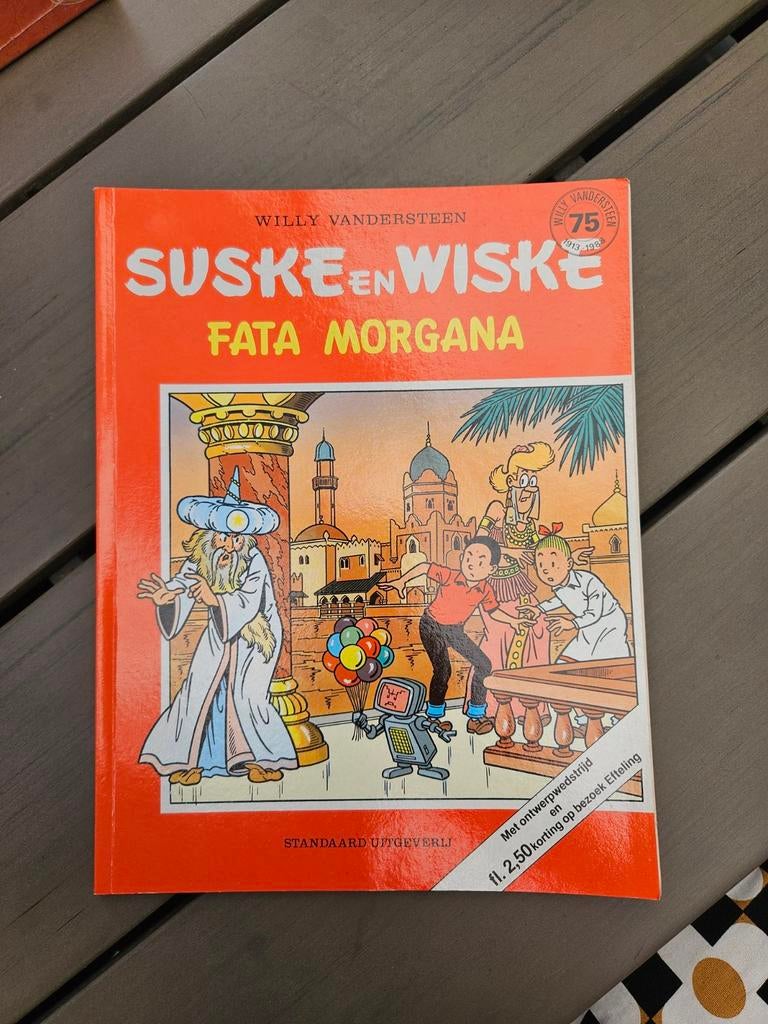 Suske en Wiske - Fata Morgana (met Efteling korting), Eén stripboek, Ophalen of Verzenden, Zo goed als nieuw, Willy Vandersteen