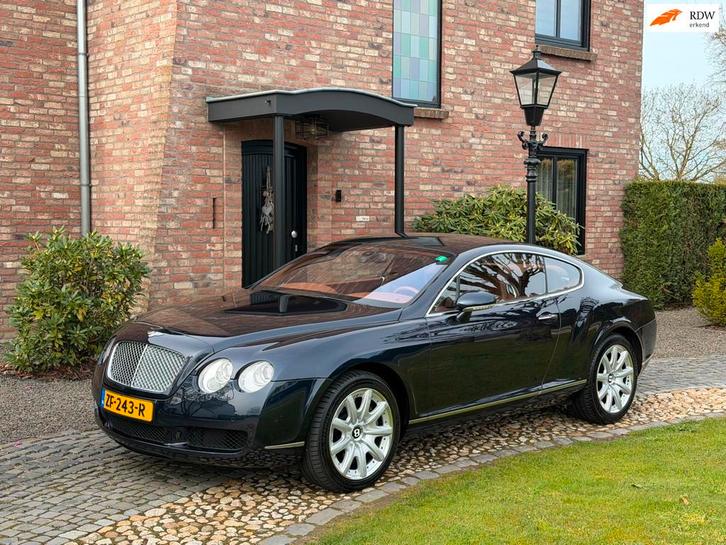 Bentley Continental GT 6.0 W12, Auto's, Bentley, Bedrijf, Te koop, Continental, 4x4, Airconditioning, Alarm, Boordcomputer, Climate control