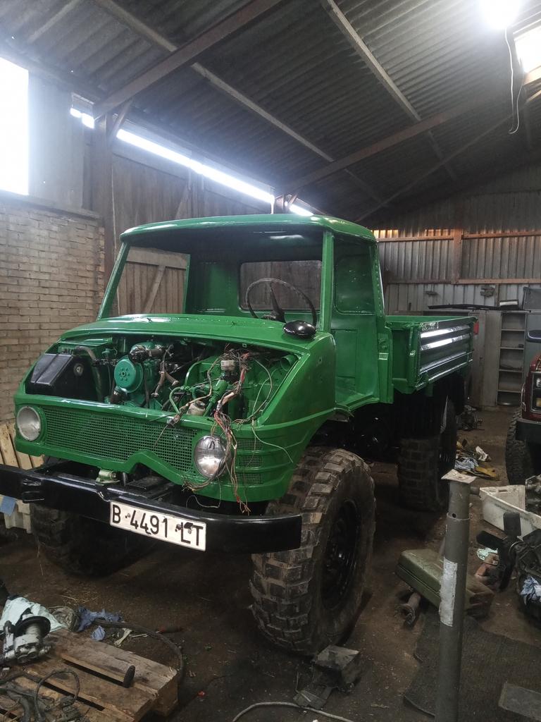 Unimog 406 om352 6cilinder, Ophalen of Verzenden, Gereviseerd, Mercedes-Benz