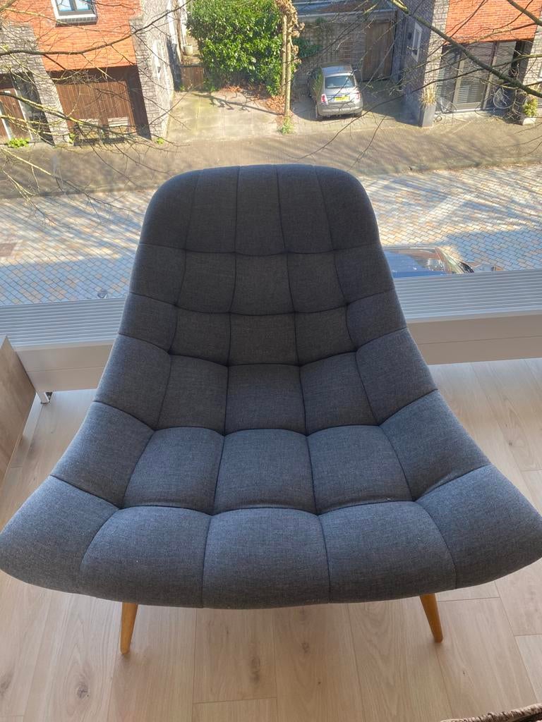 Lounge stoel, Gebruikt, Minder dan 75 cm, Ophalen of Verzenden, 100 tot 125 cm