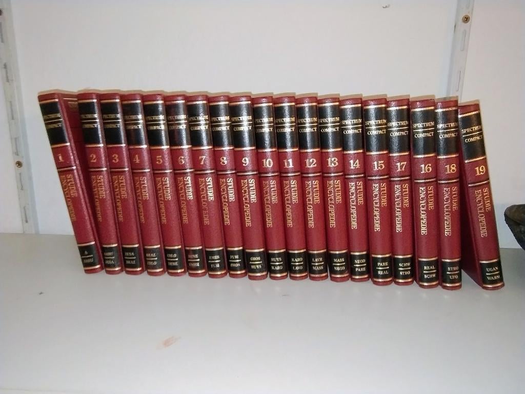 Complete Spectrum Studie Encyclopedie - 19 Delen, Boeken, Encyclopedieën, Ophalen, Complete serie, Zo goed als nieuw, Spectrum