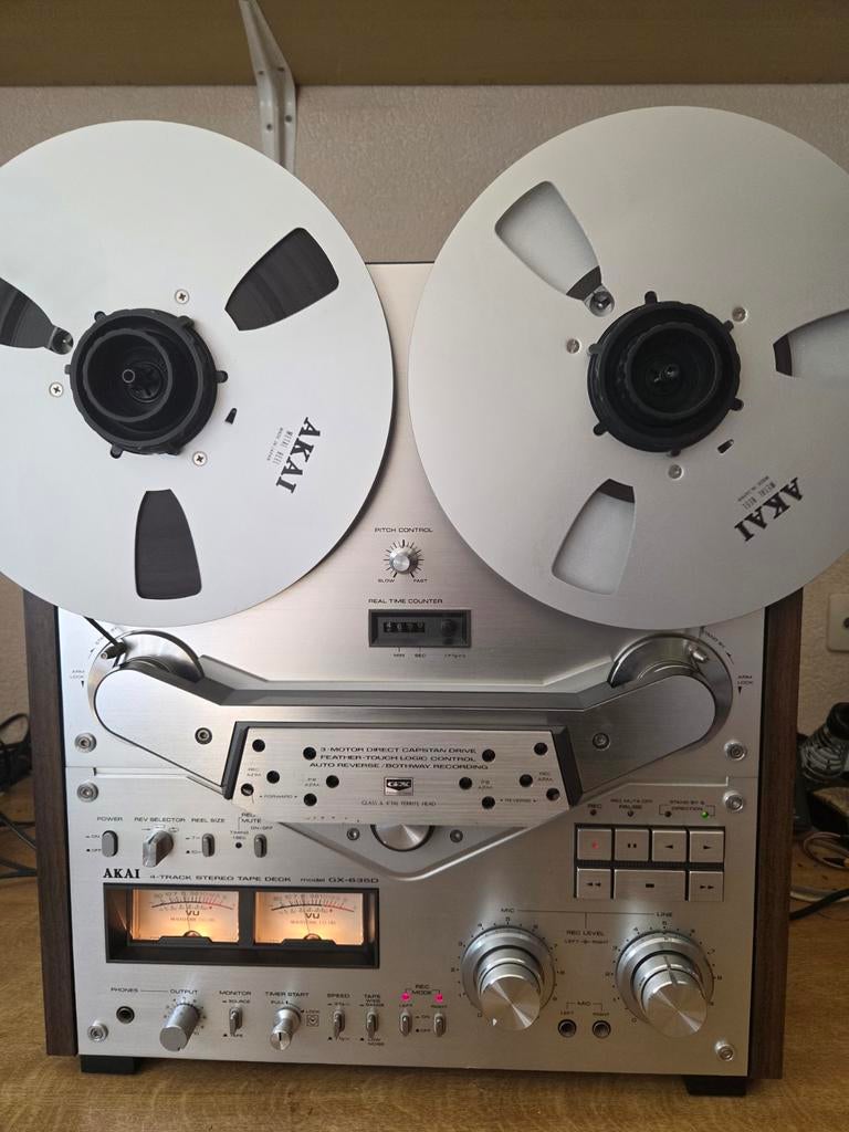 Akai gx635 bandrecorder, Ophalen, Bandrecorder