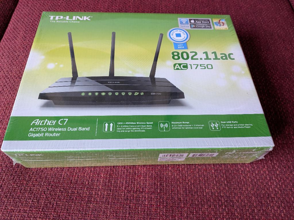 TP-Link ac 1750 802.11ac Wireless Dual Band Router, Ophalen of Verzenden, Nieuw, Router, TP-Link & Cisco