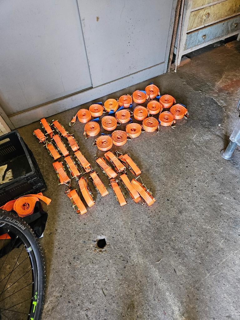 spanbanden, Ophalen, Zo goed als nieuw