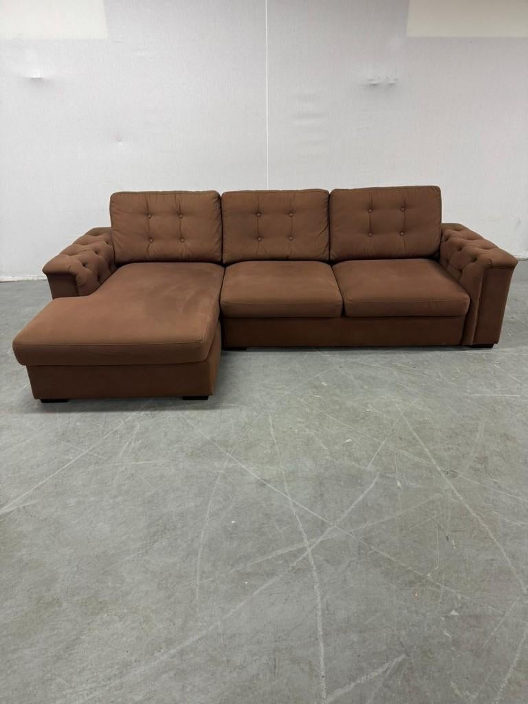 HOEKBANK 280x160, 250 tot 300 cm, Gebruikt, Ophalen of Verzenden, 150 cm of meer