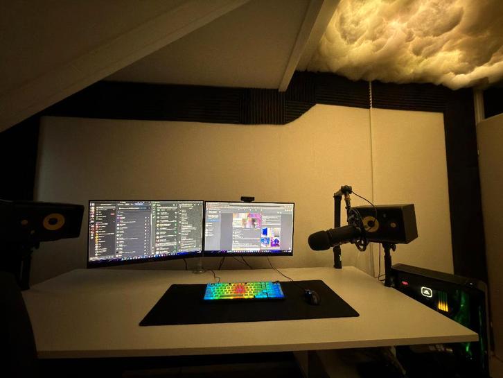 gaming pc / streaming pc / game pc - complete studio, Computers en Software, Desktop Pc's, Zo goed als nieuw, 4 Ghz of meer, HDD