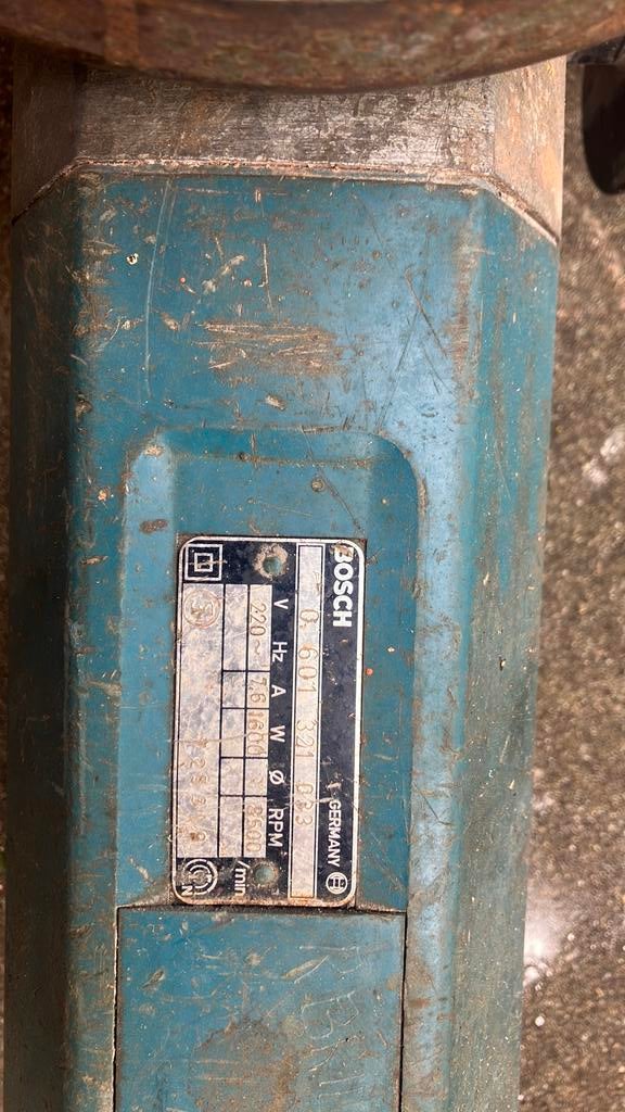 Bosch slijptol 1600 watt, Ophalen, N, G, Haakse handslijpmachine