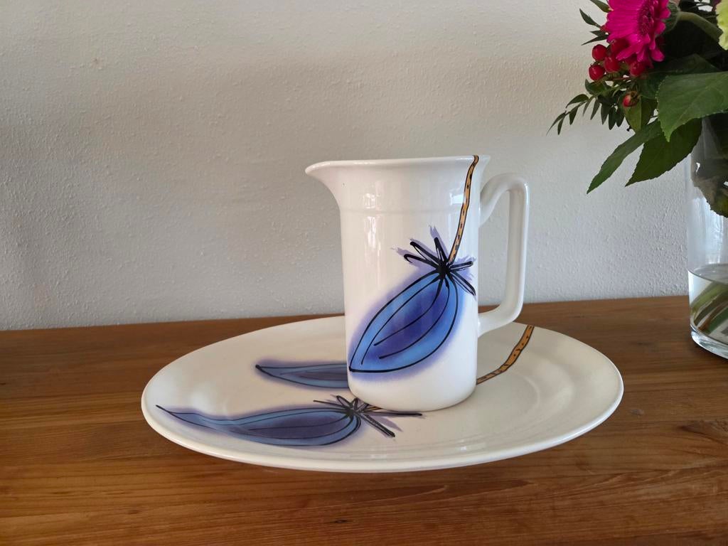 AZG keramische kan & schaal (Jan Kamphuis), Ophalen of Verzenden