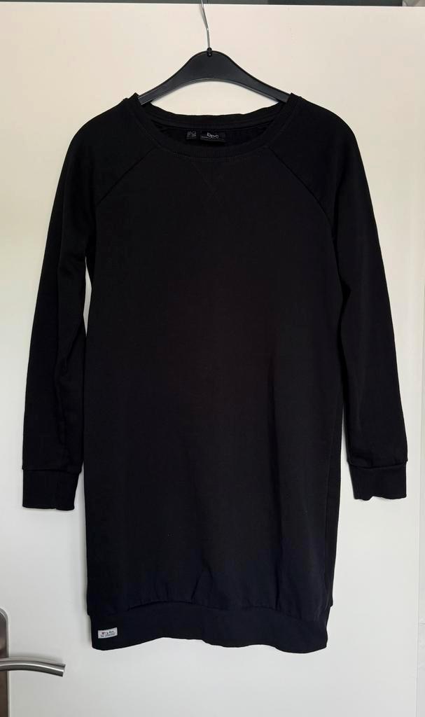 Zwarte sweater jurk van BPC. Mt.36., Kleding | Dames, Jurken, Zo goed als nieuw, Maat 36 (S), Zwart, Boven de knie, Ophalen of Verzenden