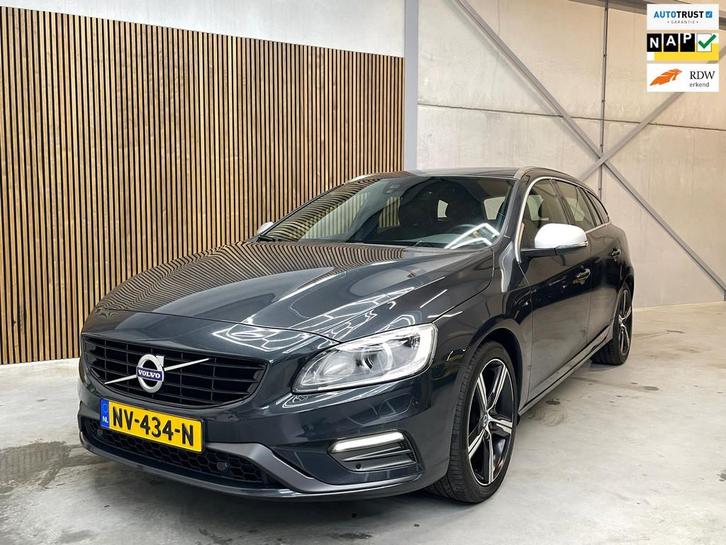 Volvo V60 1.5 T3 Nordic+ R-DESIGN AUTOMAAT STANDKACHEL, Auto's, Volvo, Bedrijf, Te koop, V60, ABS, Airbags, Airconditioning, Bluetooth