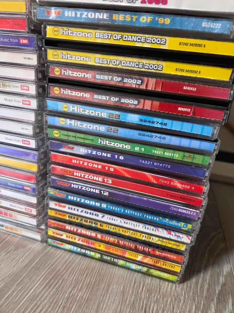 84x Hitzone cd's + 15x Dance Smash 538, Cd's en Dvd's, Ophalen of Verzenden, Gebruikt