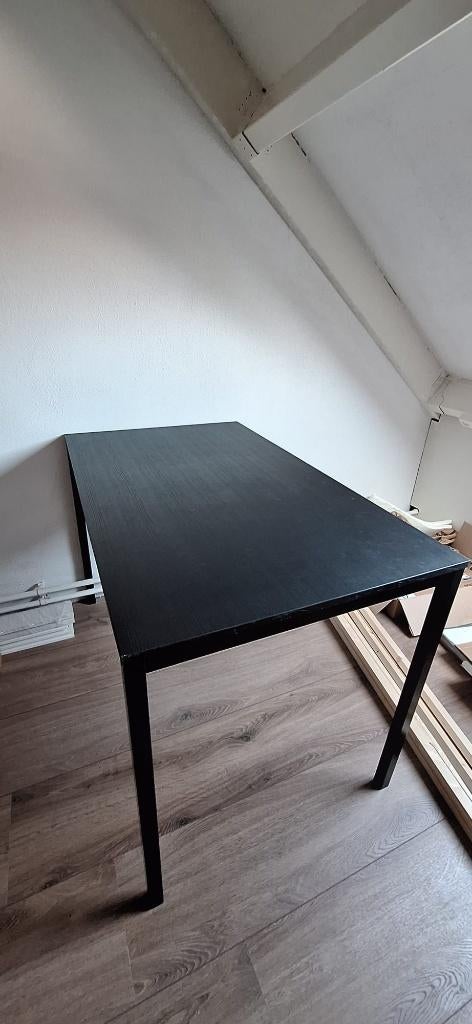 Zwarte Tafel Tarendö ikea, 100 tot 150 cm, 50 tot 100 cm, Zo goed als nieuw, Modern