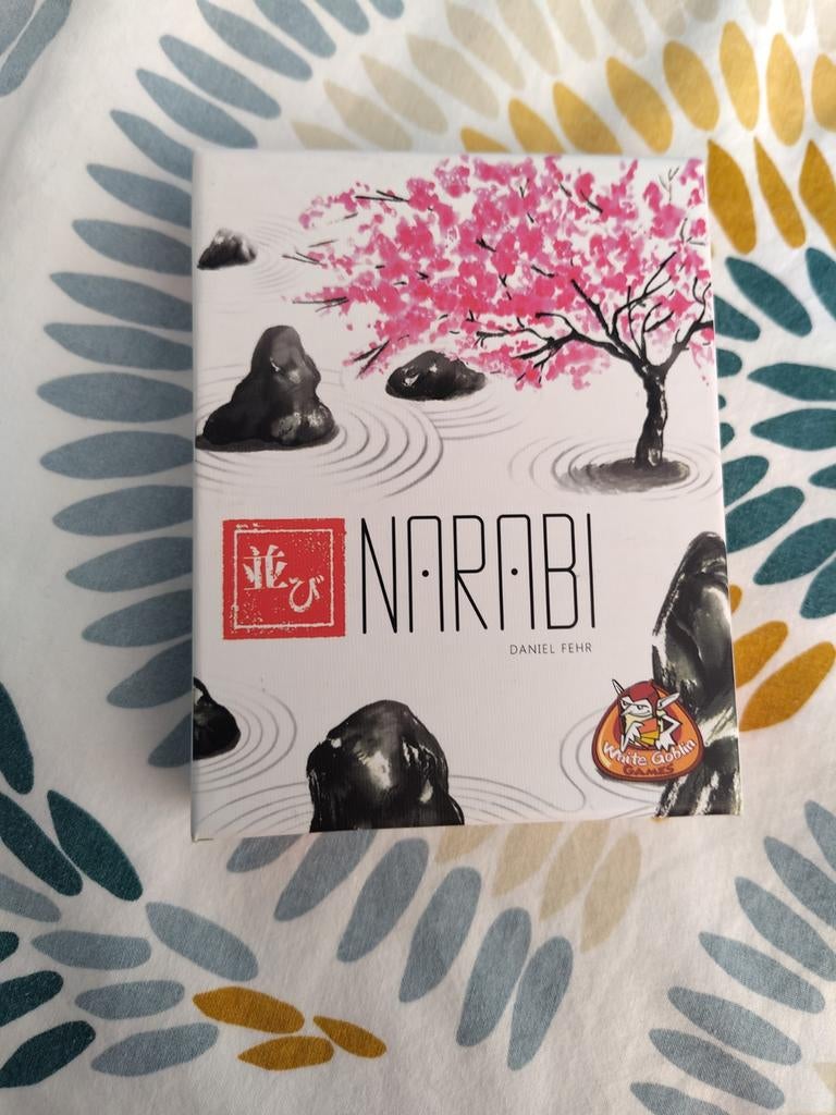 Narabi Bordspel - Tactiek en Geheugen, Vijf spelers of meer, Ophalen of Verzenden, Zo goed als nieuw, Reisspel