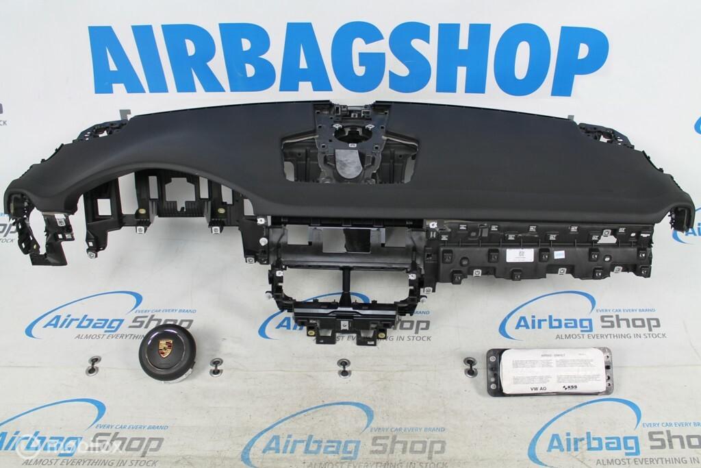 Airbag set - Dashboard zwart Porsche Cayenne (2017-heden), Auto-onderdelen, Dashboard en Schakelaars, Gebruikt, Ophalen of Verzenden