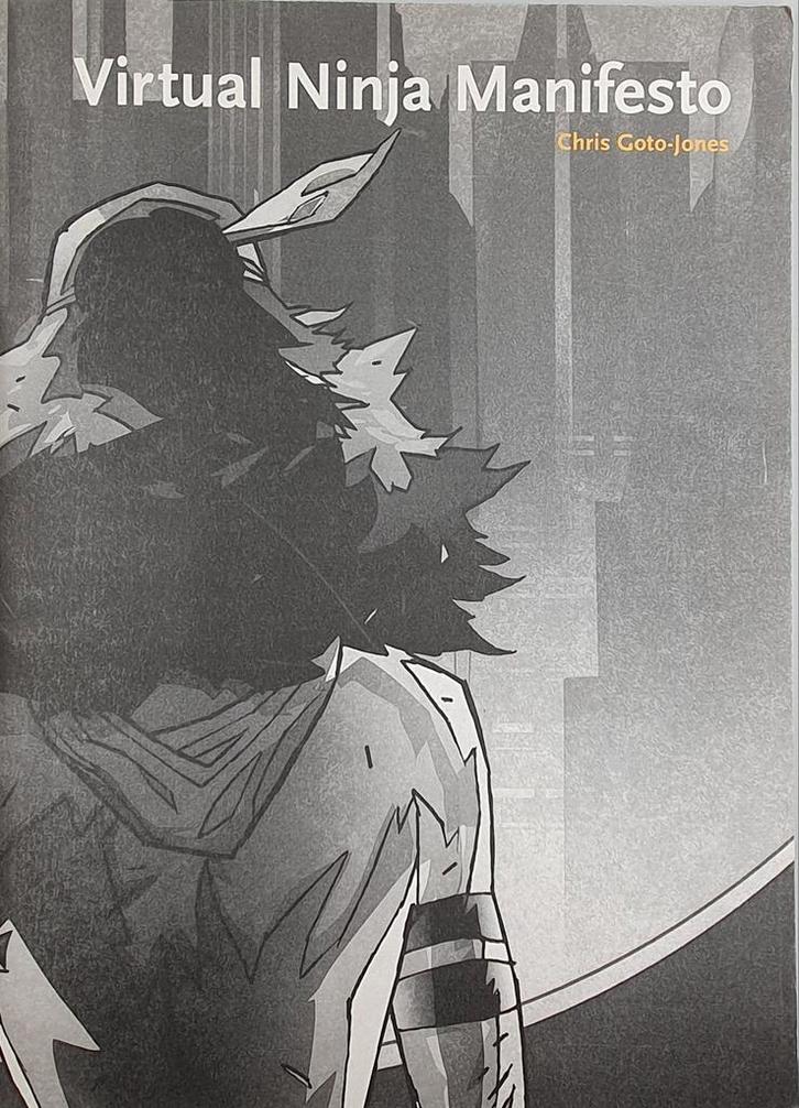 Te koop: Virtual Ninja Manifesto - Chris Goto-Jones, Boeken, Overige Boeken, Zo goed als nieuw, Ophalen of Verzenden