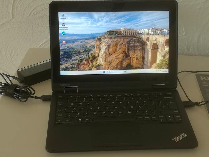 Lenovo Thinkpad, Laptop als Tablet (Touchscreen), Office365, Computers en Software, Windows Laptops, Refurbished, 12 inch, Minder dan 2 Ghz