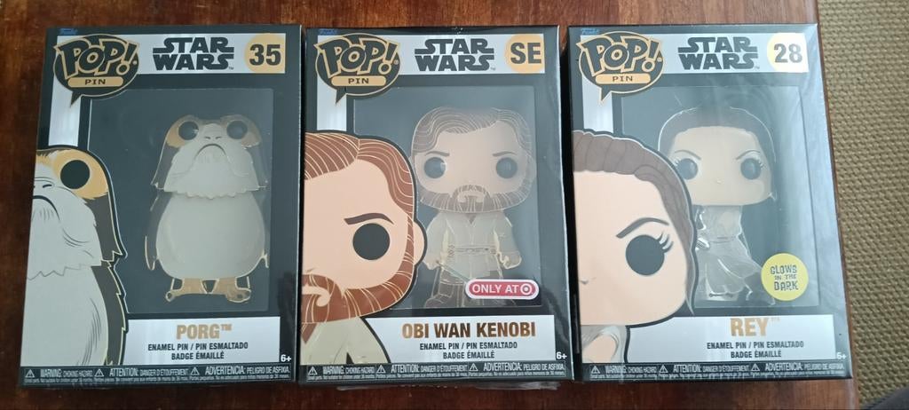Pop pin star wars x3, Ophalen of Verzenden, Nieuw