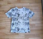 Wit t-shirt met zwarte verfspatten, H&M maat 170, Kinderen en Baby's, Kinderkleding | Maat 170, H&M, Ophalen of Verzenden, Zo goed als nieuw