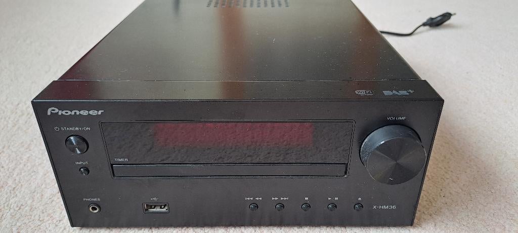 Pioneer X-HM36 dab+ radio en cd speler. Zwart, Ophalen of Verzenden, Zo goed als nieuw, Radio, Met cd-speler