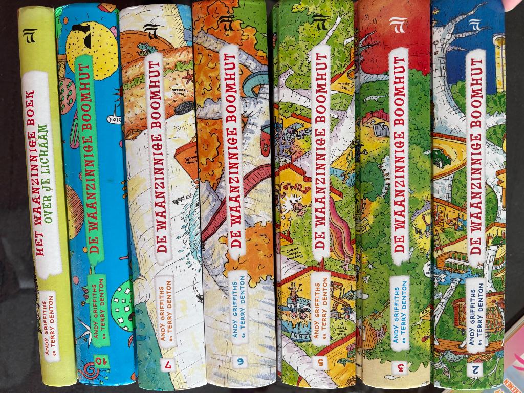 De waanzinnige boomhut boeken, Ophalen, Fictie algemeen, Andy Griffiths en Terry Denton, Zo goed als nieuw