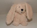 MOOI KONIJN KLEIN ZACHTE BADSTOF WIT MET VELOURS, Ophalen of Verzenden, Nieuw, Overige typen