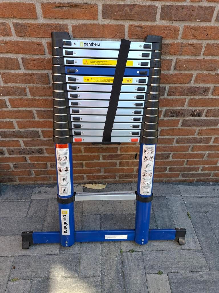 Telescoopladder - Zo goed als nieuw, Ophalen, Zo goed als nieuw, Ladder, Opvouwbaar of Inschuifbaar