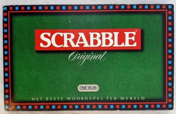 Spear Scrabble Original Bordspel Klassiek compleet spel 1988, Coolsingel 104, 3011 AG Rotterdam, Netherlands, Verzenden, Een of twee spelers