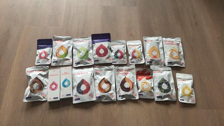 Air up pods verschillende smaken, Sport en Fitness, Bidons, Gebruikt, Ophalen