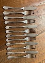 Verzilverd visbestek Christofle Spatours, Ophalen of Verzenden, Zo goed als nieuw, Zilver