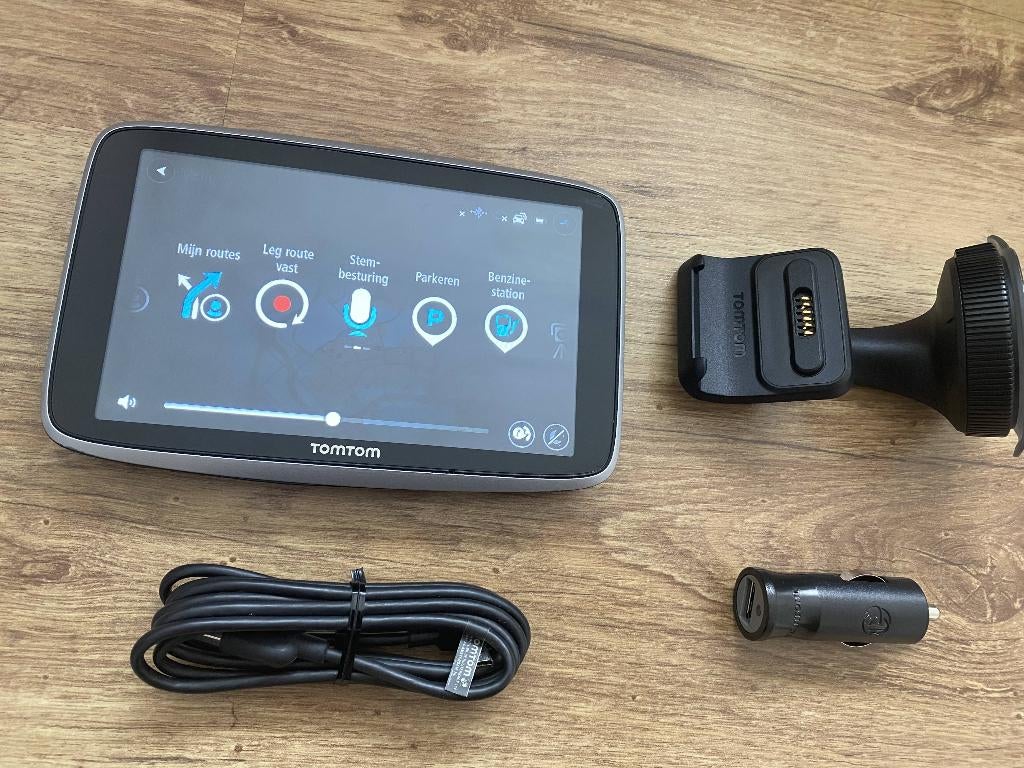 Tomtom GO Premium Wifi World 6" met Lifemaps-Traffics/Flits, Auto diversen, Autonavigatie, Ophalen of Verzenden, Gebruikt
