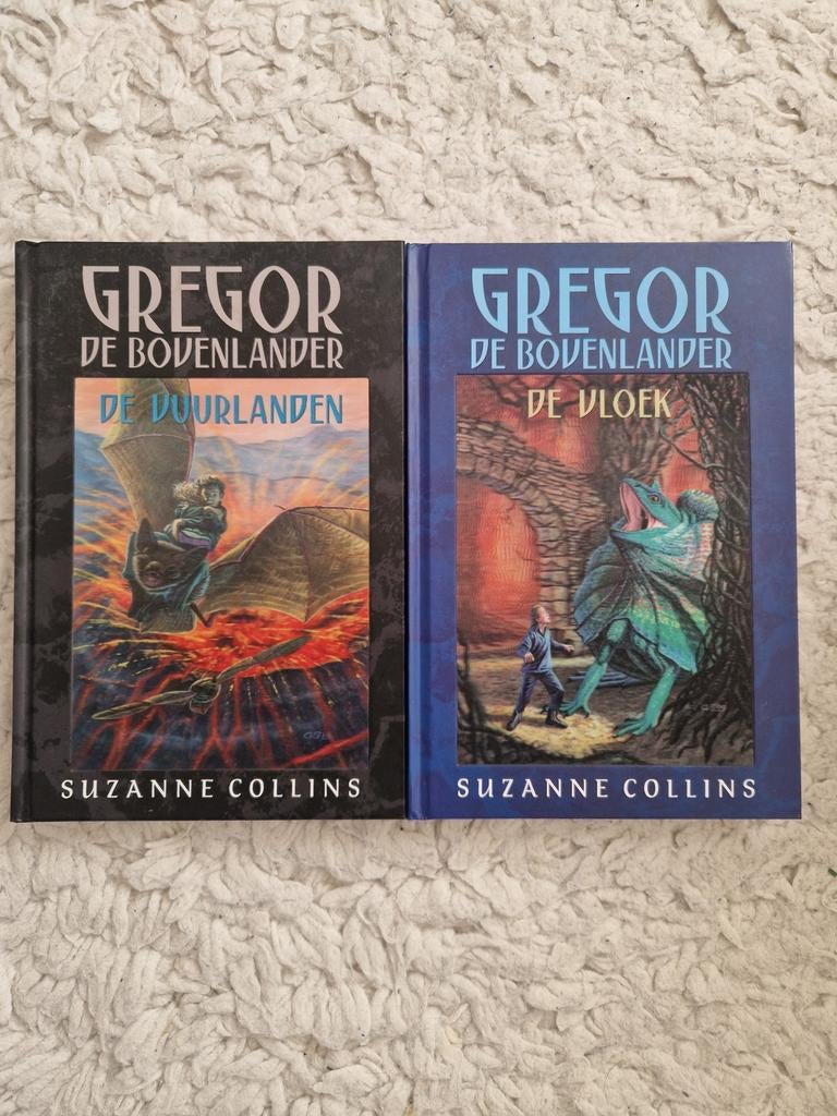 Gregor de Bovenlander: De Vuurlanden , Vloek (nieuw), Boeken, Ophalen of Verzenden, Gelezen, Suzanne Collins