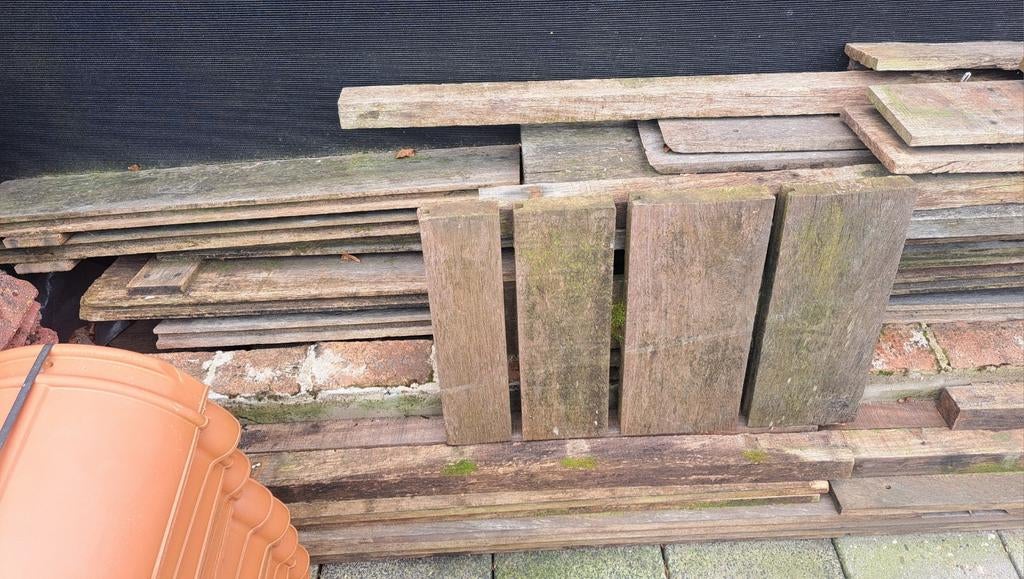 Hardhouten planken en balken, Ophalen