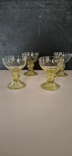 Set van 4 Romer uranium glazen, Ophalen of Verzenden