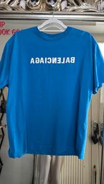 Balenciaga shirt, Ophalen of Verzenden, Zo goed als nieuw, Maat 52/54 (L), Blauw