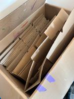 Verhuisdozen, 22 stuks, Ophalen, Opvouwbaar, 50 tot 75 cm, Minder dan 40 cm