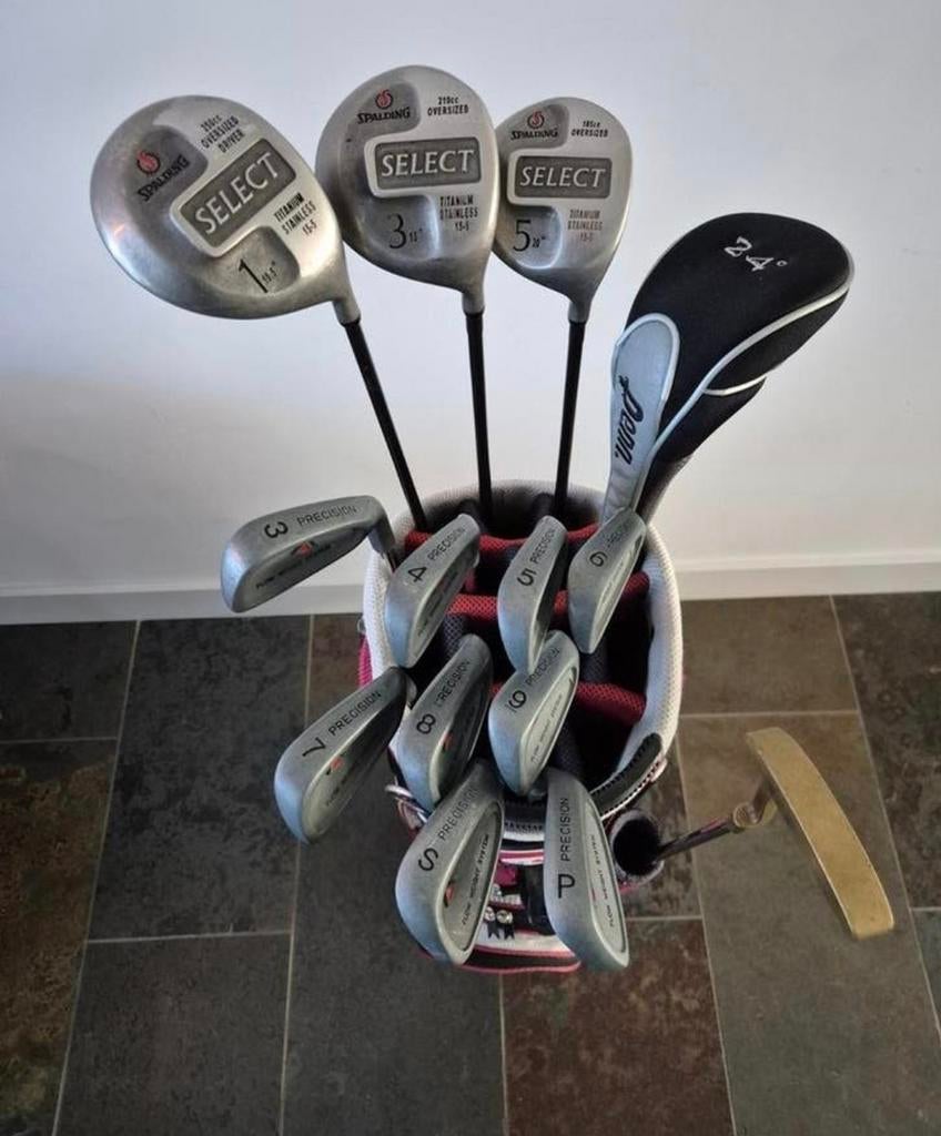 Precision heren golfset, Ophalen of Verzenden, Gebruikt, Set