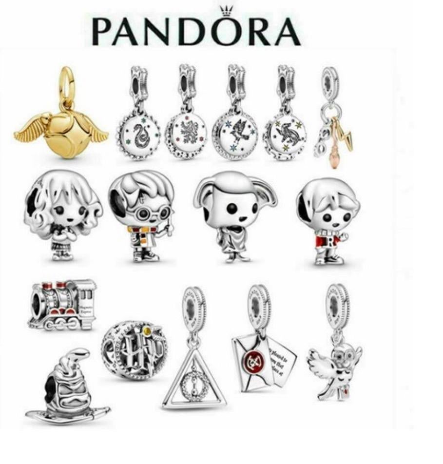 Diverse Harry Potter Pandora bedels, Verzenden, Zo goed als nieuw, Overige typen