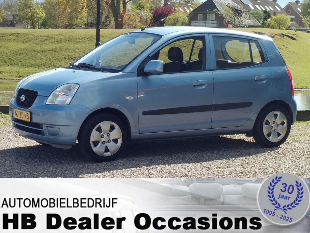 Kia Picanto 1.0 Light (bj 2008), Auto's, Kia, Voorwielaandrijving, Stof, 4 cilinders, Origineel Nederlands
