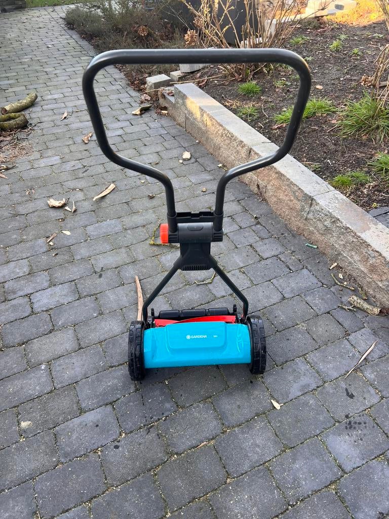 Gardena hand grasmaaier, Ophalen, Gebruikt, Handgrasmaaier, 30 t/m 39 cm