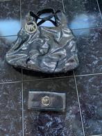 Michael Kors leren handtas met portemonnee, Ophalen of Verzenden, Zo goed als nieuw, Overige kleuren, Handtas