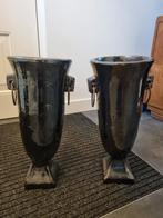 2 vazen ptmd, Huis en Inrichting, Ophalen of Verzenden, Overige kleuren, Minder dan 50 cm