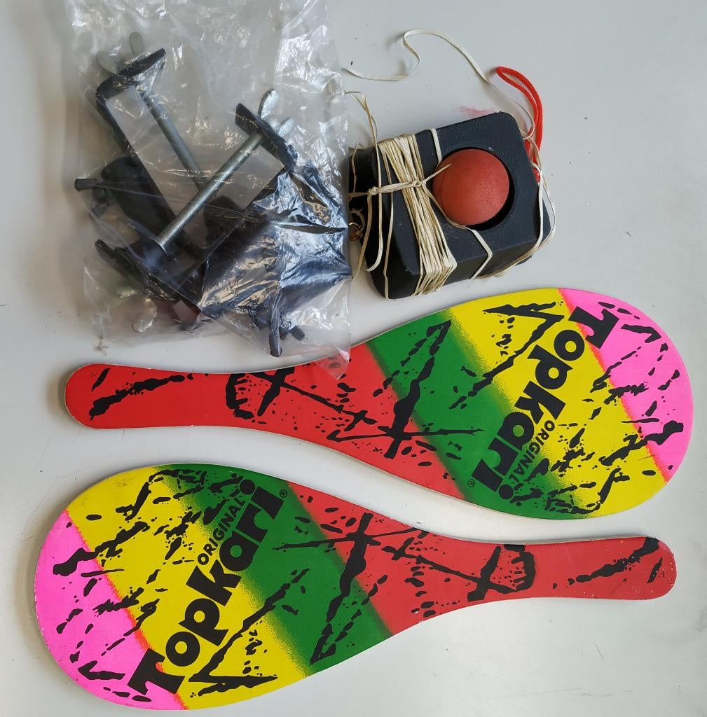 Te Koop: Een tafeltennis set., Ophalen of Verzenden, Gebruikt, Net, Batje(s) of Balletje(s)