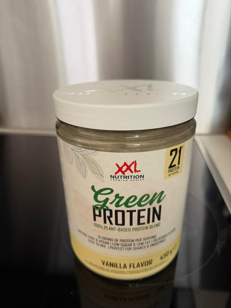 Proteine poeder vegan, Sport en Fitness, Gezondheidsproducten en Wellness, Ophalen, Zo goed als nieuw, Poeder of Drank