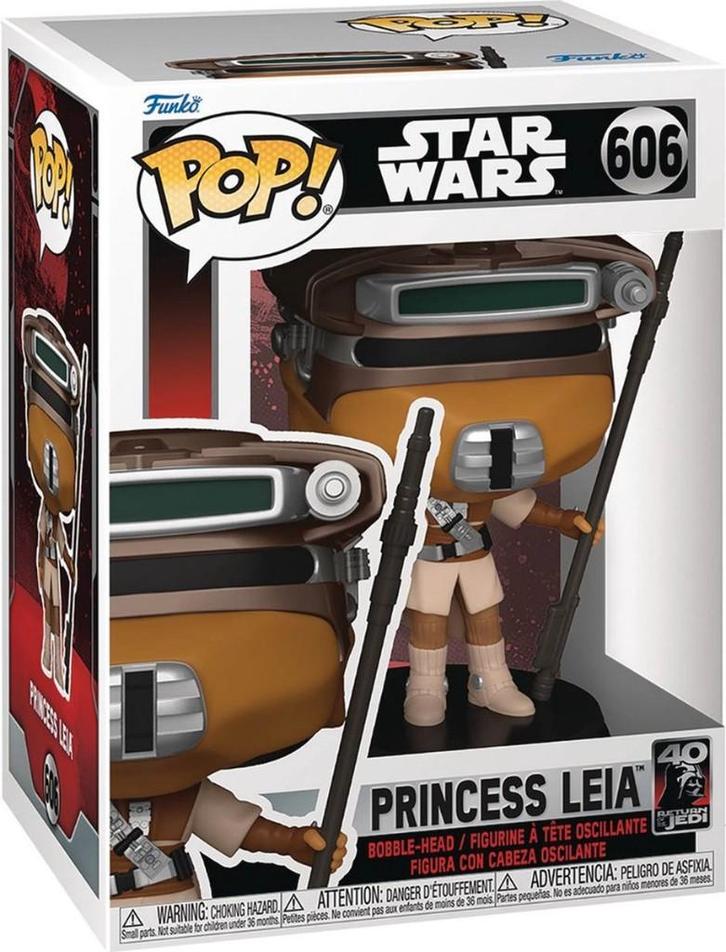 Funko Pop Star Wars 606 Princess Leia NIEUW !!, Verzamelen, Poppetjes en Figuurtjes, Nieuw, Ophalen of Verzenden