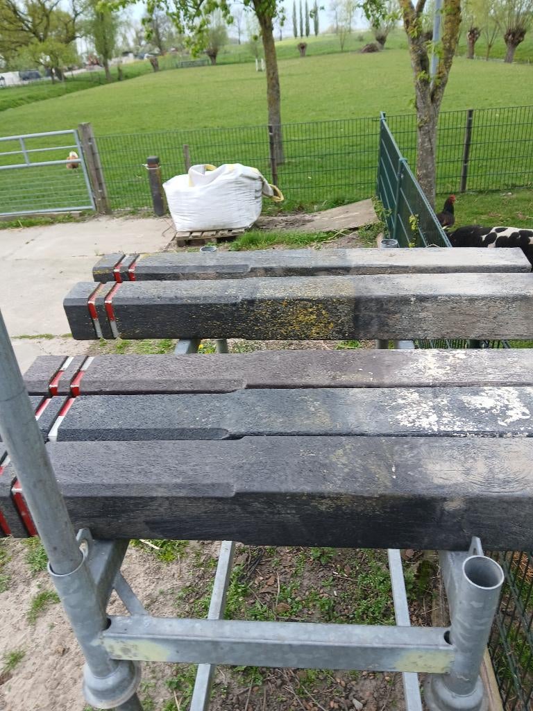 Kunststof palen, Tuin en Terras, Ophalen of Verzenden, Gebruikt