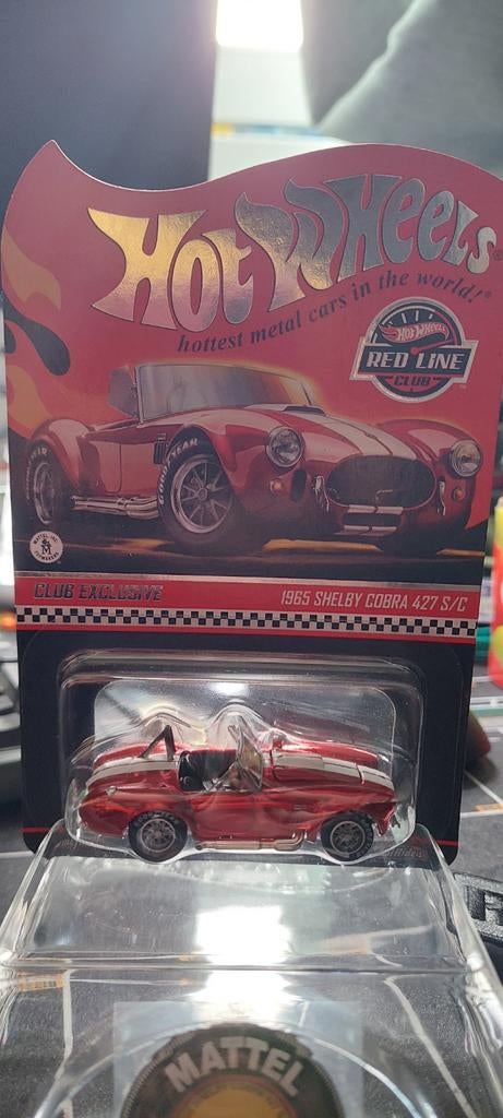 Hot wheels rlc Shelby Cobra, Ophalen of Verzenden, Nieuw, Auto