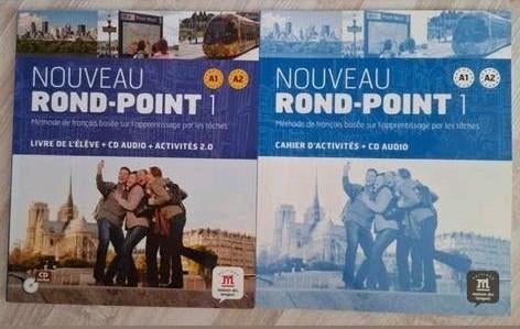 Nouveau Rond-Point 1: Leerboek + Werkboek Frans A1/A2, Nieuw, Diverse auteurs, Ophalen of Verzenden, Alpha