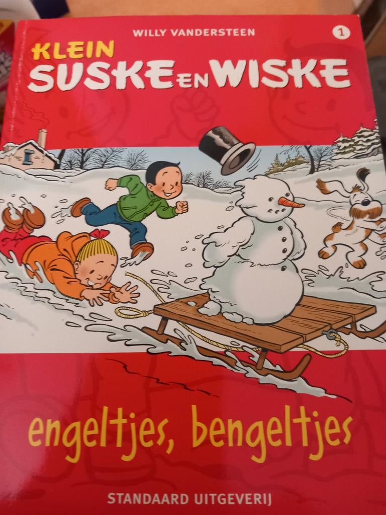Suske en Wiske klein. Gesigneerd door Paul Geerts., Boeken, Eén stripboek, Ophalen of Verzenden, Zo goed als nieuw